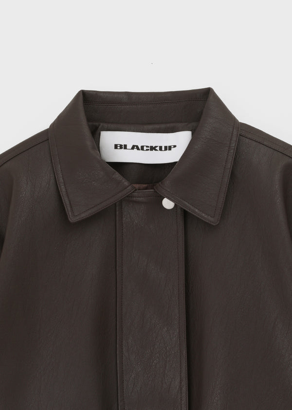 [MADE] Tokuno Leather Blouson Jumper