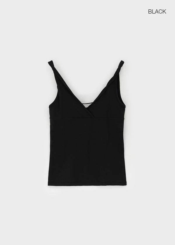 Rukan Twist V-neck Sleeveless