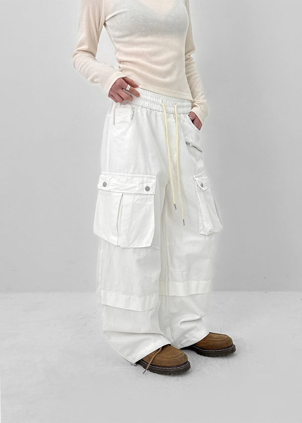 Bependo Balloon Wide Cargo Pants