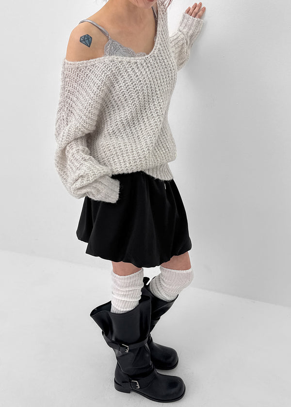 Norbo Balloon Mini Skirt Pants