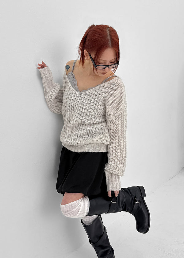 [MADE] Touresy V-Neck Knit