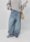 Shommi Wide Balloon Denim Pants