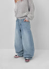Shommi Wide Balloon Denim Pants