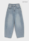 Shommi Wide Balloon Denim Pants