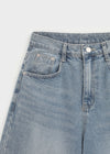 Shommi Wide Balloon Denim Pants