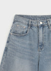 Shommi Wide Balloon Denim Pants