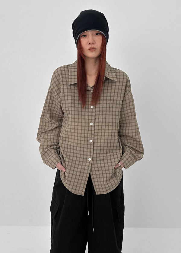 Derma Loose Fit Check Shirt