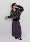 Rnv Banding Maxi Long Skirt