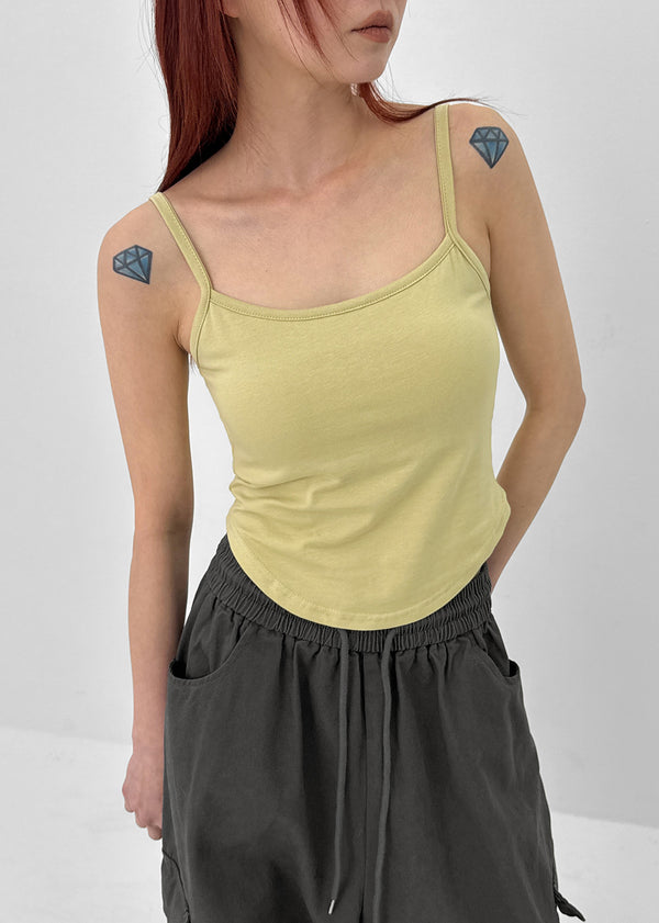 Seeding Basic Rounding Sleeveless (Built-in Cap)