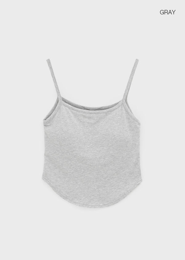 Seeding Basic Rounding Sleeveless (Built-in Cap)
