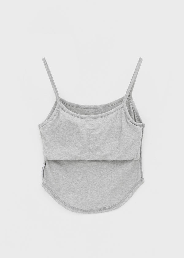 Seeding Basic Rounding Sleeveless (Built-in Cap)