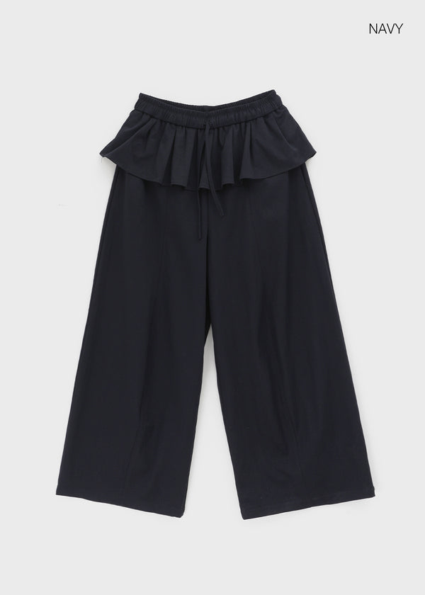 Otting Frill Layered Skirt Pants