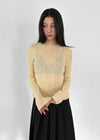 Contem Ribbed Round Wool Knit