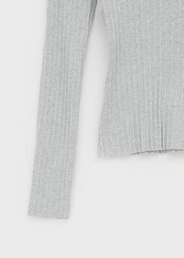 [MADE] Dearly V-Neck Ribbed Knit