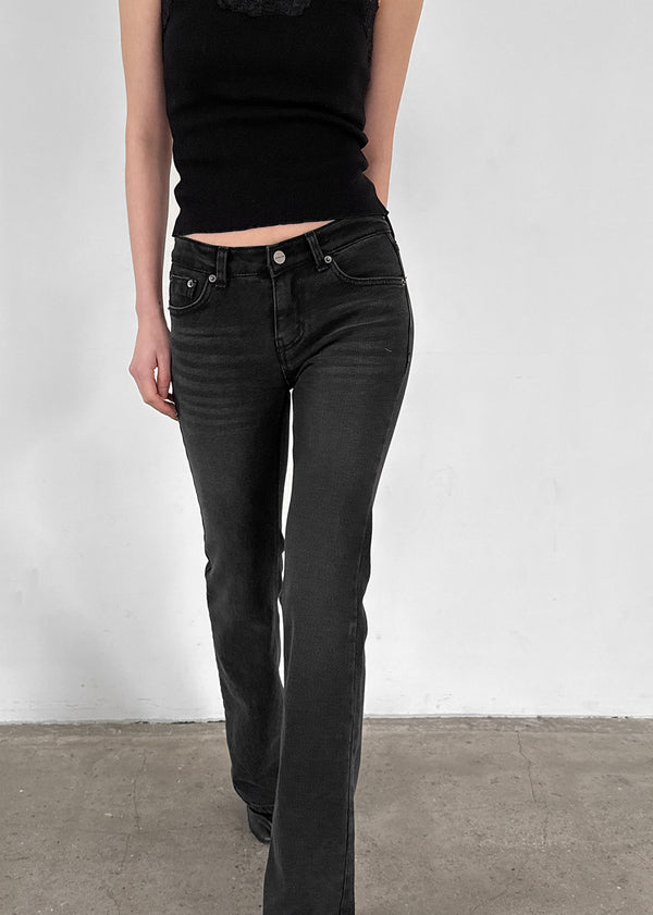 [MADE] Parti Low Slim Bootcut Denim Pants