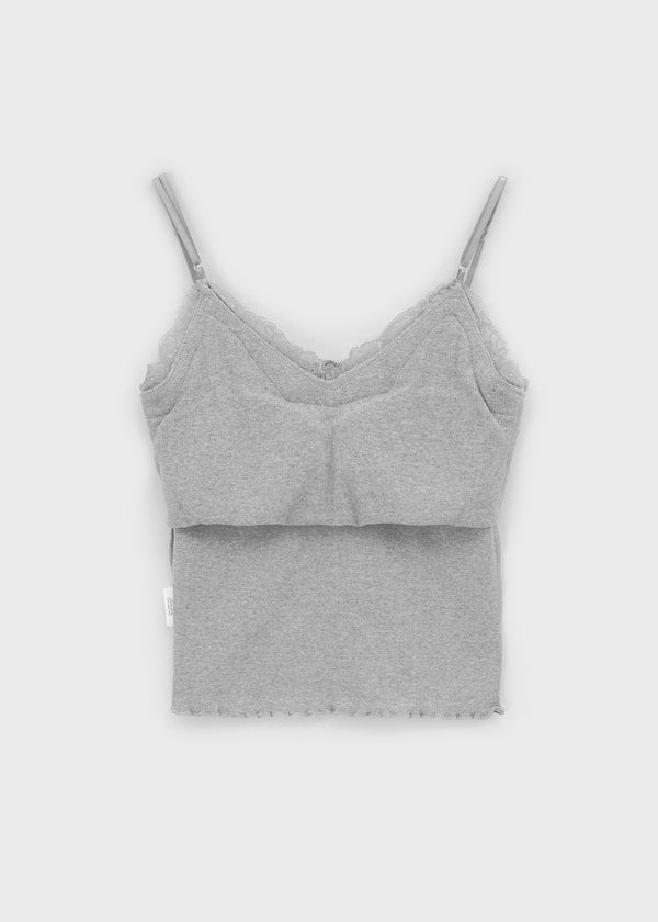 Moffoni Lace Sleeveless (Built-in Cap)