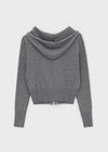 [MADE] Budri Hooded Knit Zip-Up