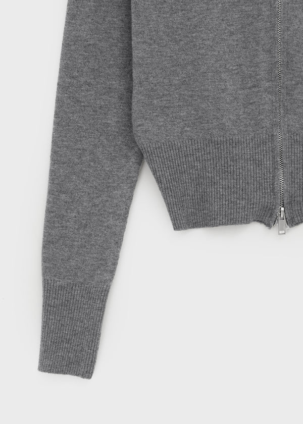 [MADE] Budri Hooded Knit Zip-Up