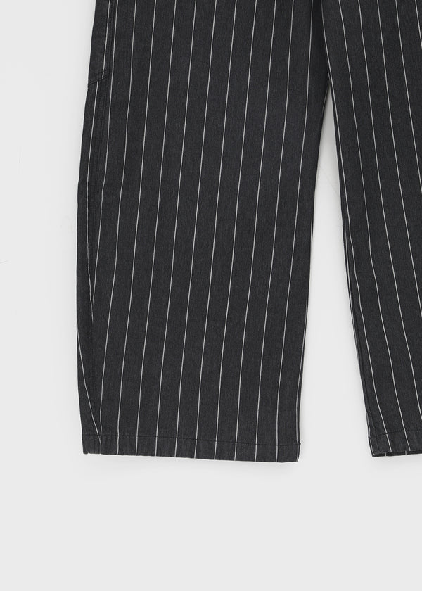 Jinol Bijo Striped Wide Denim Pants