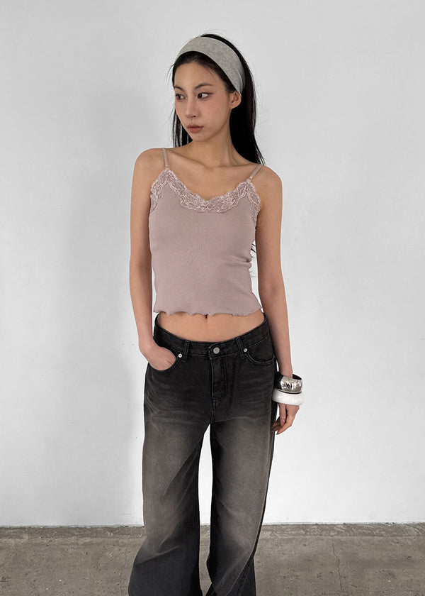 Moffoni Lace Sleeveless (Built-in Cap)