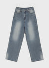 Totom Washed Wide Denim Pants