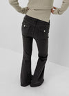 Lyrit Back Pocket Bootcut Cotton Pants