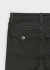 Lyrit Back Pocket Bootcut Cotton Pants
