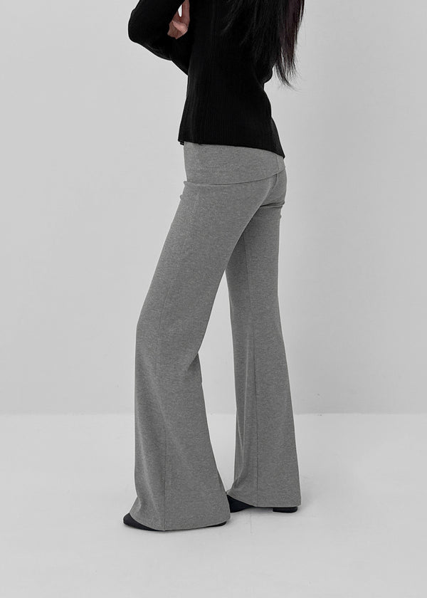 Noang Folding Bootcut Banding Pants