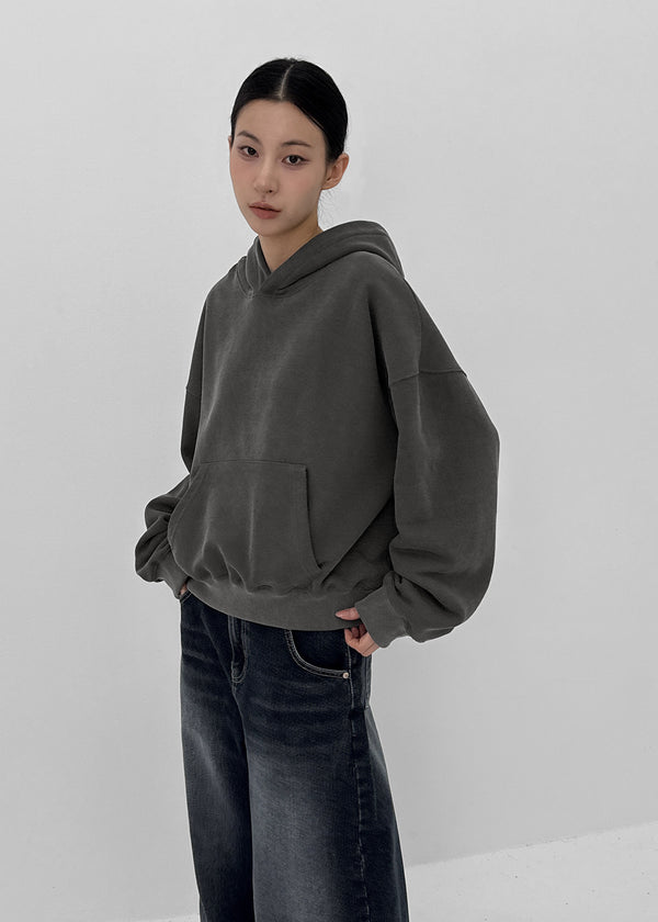 [MADE] Riso Pigment-Dyed Oversized Hoodie