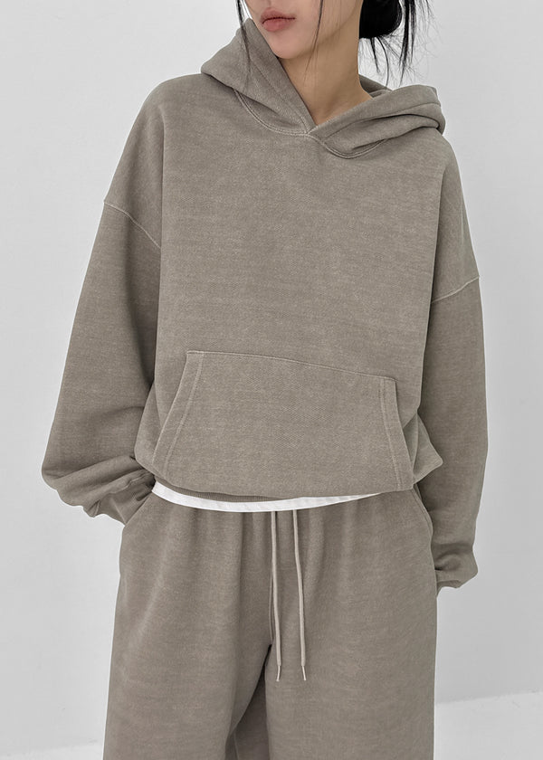 [MADE] Riso Pigment-Dyed Oversized Hoodie