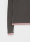 [MADE] Yusia Layered Snap Long Sleeve T-shirt