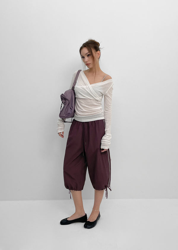 [MADE] Doton Line Nylon Bermuda Pants