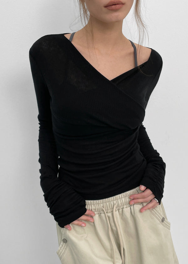 [MADE] Sihir Unbalanced Long Sleeve T-shirt