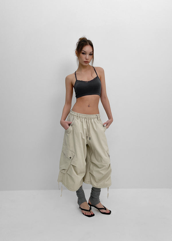 [MADE] Kantu Cotton Cargo Bermuda Pants