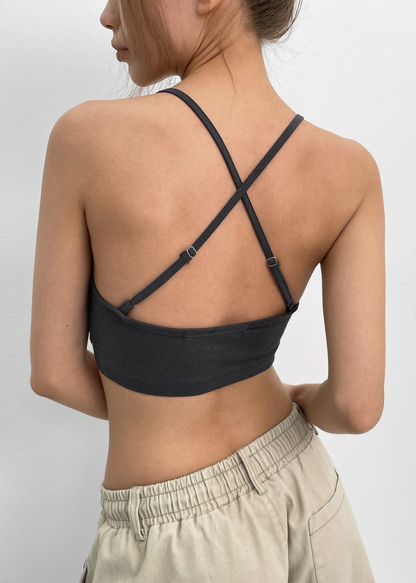 [MADE] Rooty Lace Bralette (Built-in Cap)