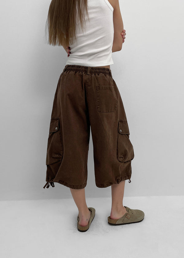 [MADE] Kantu Cotton Cargo Bermuda Pants