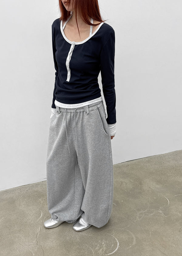 [MADE] Waki Cut Two-way Banding Pants