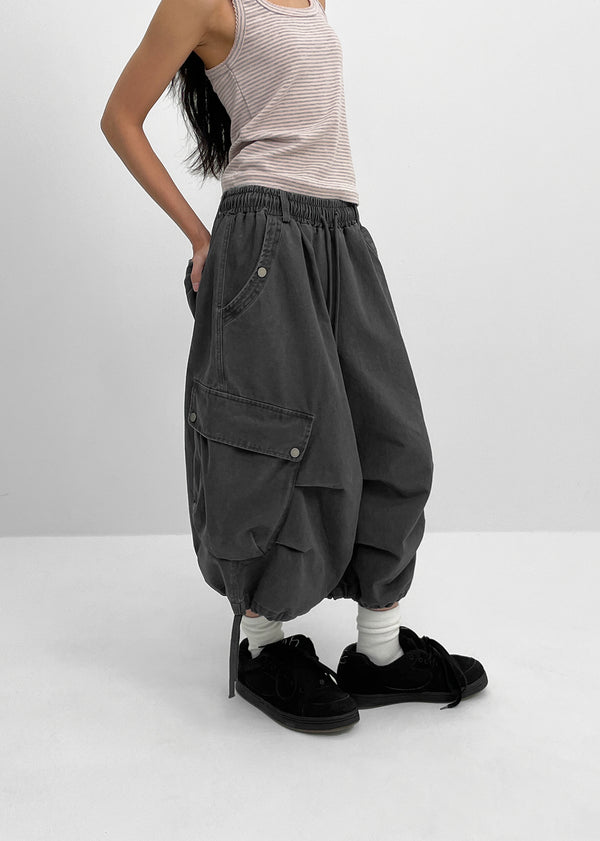 [MADE] Kantu Cotton Cargo Bermuda Pants