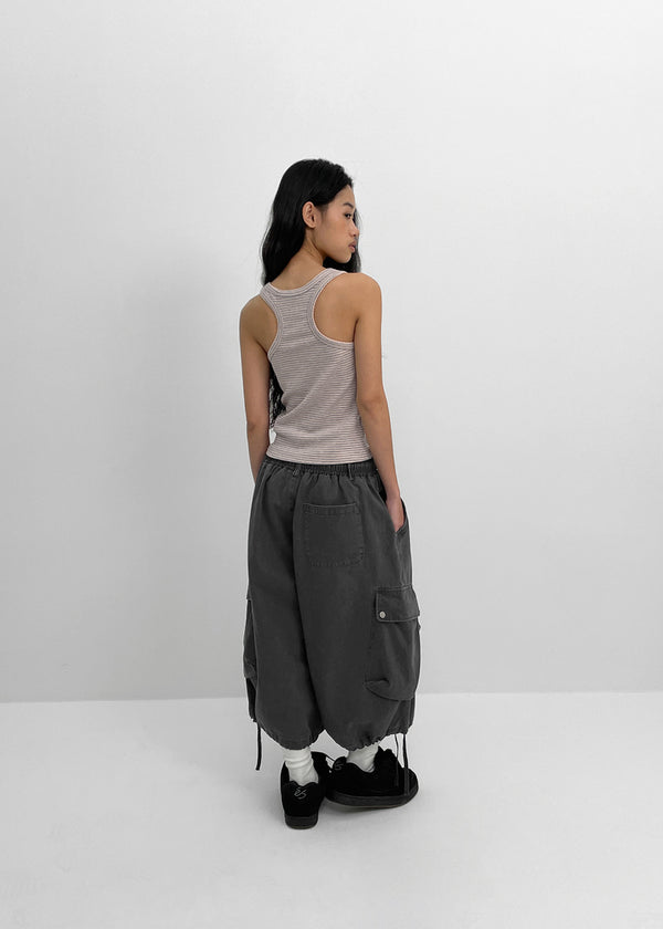 [MADE] Kantu Cotton Cargo Bermuda Pants