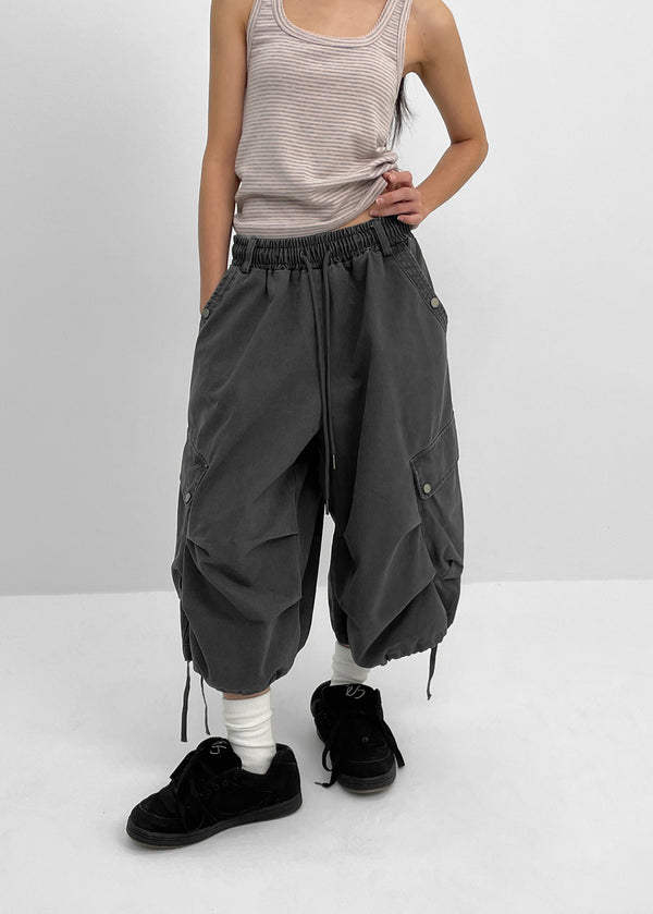 [MADE] Kantu Cotton Cargo Bermuda Pants