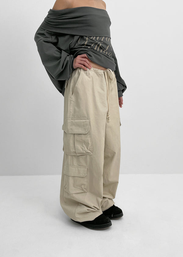[MADE] Croquette String Cargo Pants