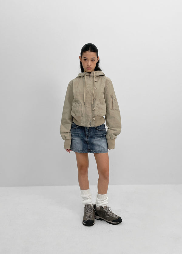 [MADE] Zenzu Cotton Washed Hood Jumper