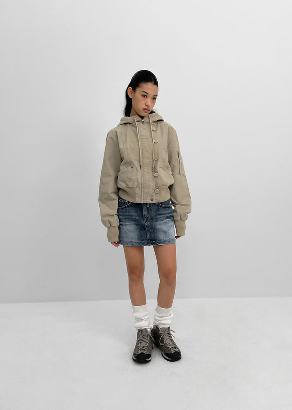 [MADE] Zenzu Cotton Washed Hood Jumper