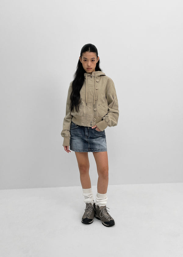 [MADE] Zenzu Cotton Washed Hood Jumper