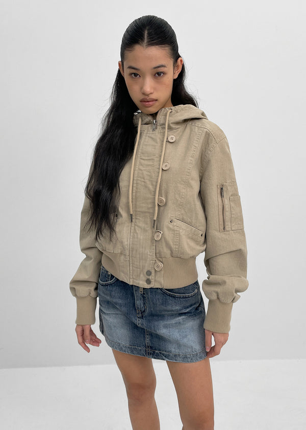 [MADE] Zenzu Cotton Washed Hood Jumper