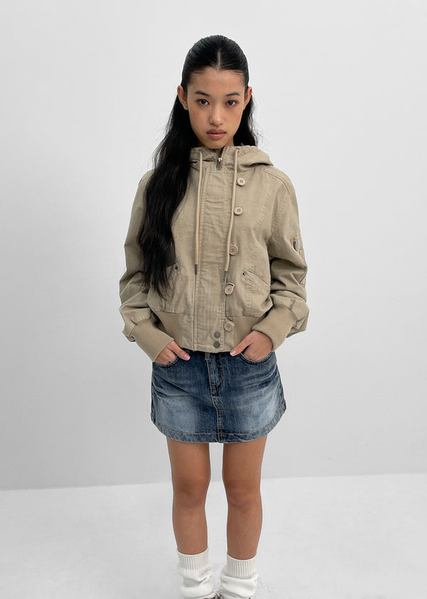 [MADE] Zenzu Cotton Washed Hood Jumper