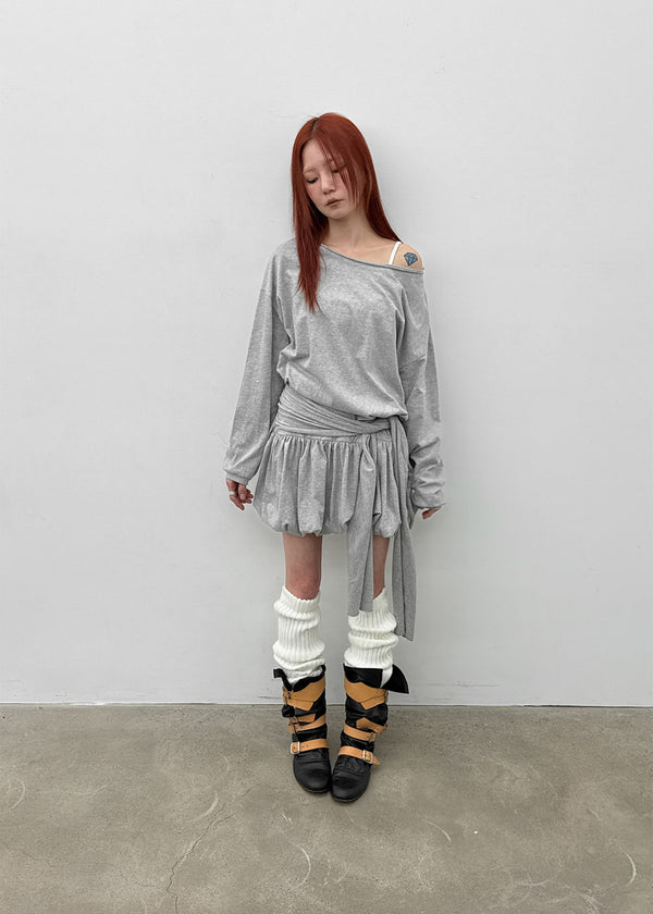 Pollitt Strap Off-shoulder Mini Dress