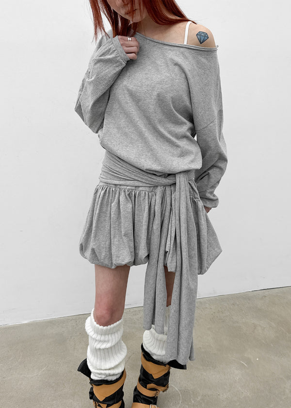 Pollitt Strap Off-shoulder Mini Dress