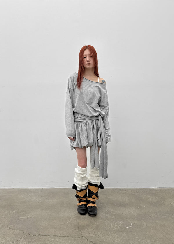 Pollitt Strap Off-shoulder Mini Dress