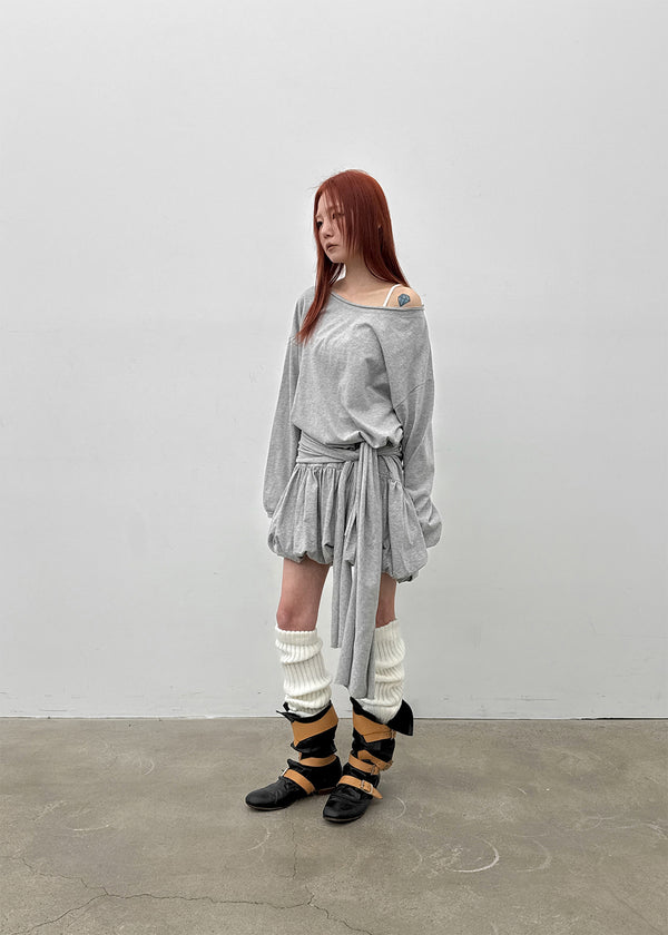 Pollitt Strap Off-shoulder Mini Dress